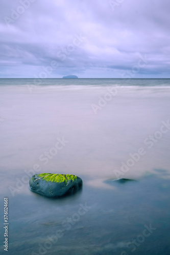 Fotografía Ailsa Craig from Croy Shore, Ayrshire in Scotland