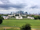 Fototapeta Londyn - A view of Greenwich in London