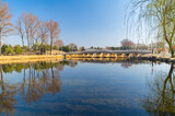 Fototapeta Tęcza - The Summer Palace landscape of Beijing in early spring