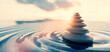 © Photocreo Bednarek - Mindfulness and meditation zen rocks on water