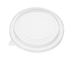 Wall Mural - plastic bowl cover lid disposable (with clipping path) isolated on white background