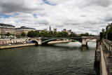 Fototapeta Big Ben - paris seine river