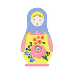 Wall Mural - Matryoshka in Russian style