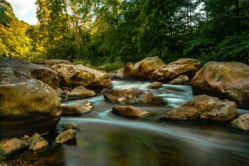 Canvas Print - Der Fluss   Chemnitz