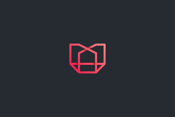 Technology Letter M Logo Template
