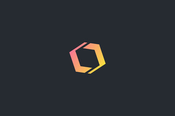 Technology Letter O Logo Template