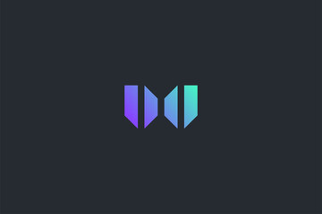Technology Letter W Logo Template