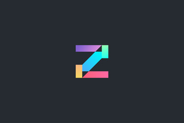 Technology Letter Z Logo Template