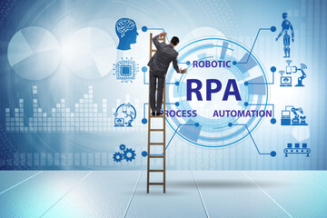 Concept of RPA - robotic process automation