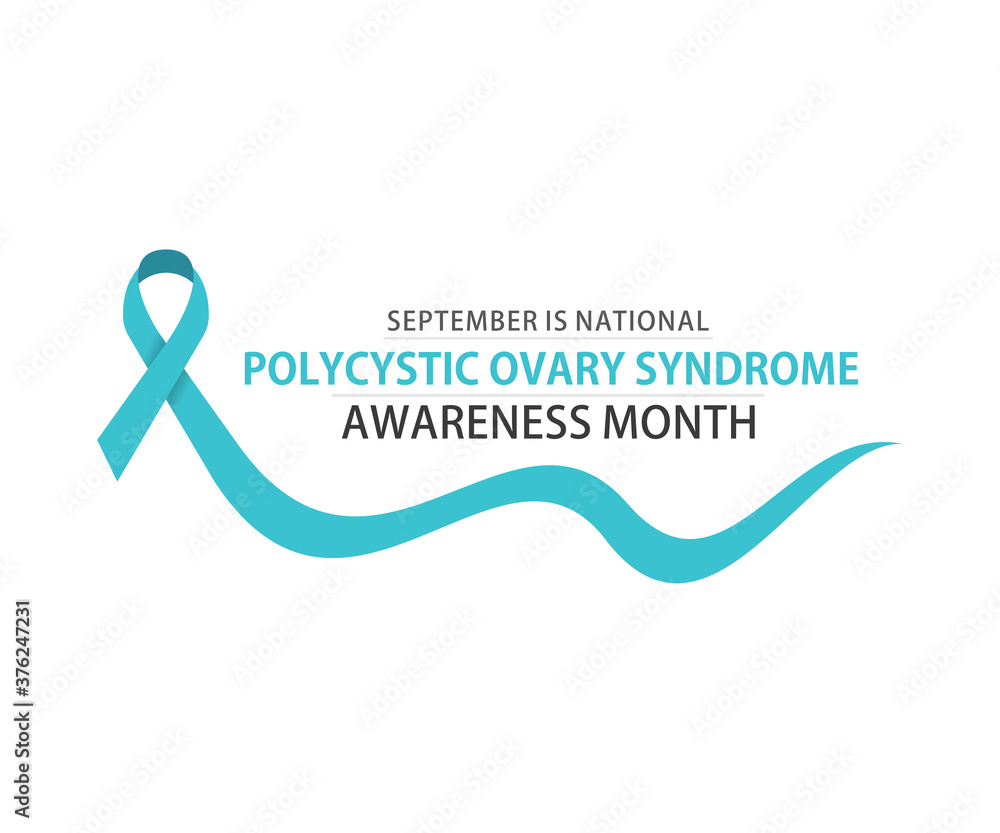 Polycystic Ovary Syndrome Awareness Month poster Stock Vector | Adobe Stock
