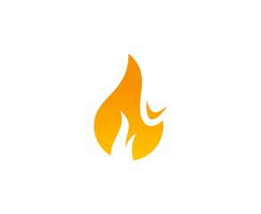 Wall Mural - Fire logo
