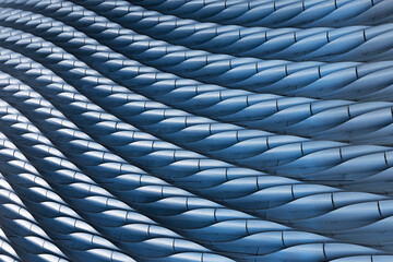 Aufkleber - Exterior of modern architecture. Building abstract background