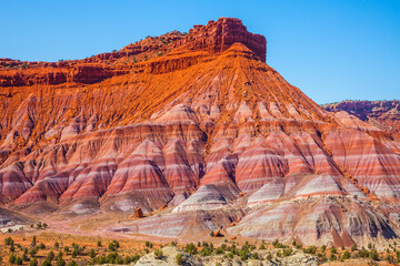 Sticker - Grandiose mountains of red sandstone