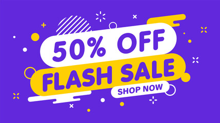 Wall Mural - sale banner, special offer and sale. shop now or this weekend only. up to 50 or 60 or 70 off. discou