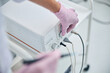 © Viacheslav Yakobchuk - Doctor getting ready for an electrosurgical treatment