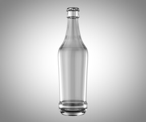 Wall Mural - Clear Beer Bottle
