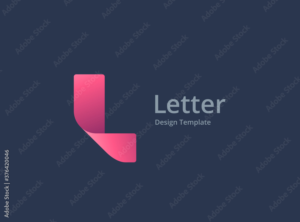 Letter L logo icon design template elements Stock Vector | Adobe Stock