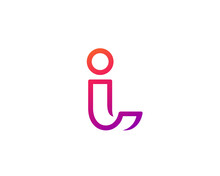 Letter I Logo Icon Design Template Elements