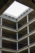 © OneClic - Vertical building construction site background