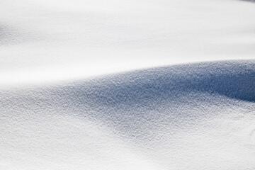 Poster - abstract shapes in the snow christmas background