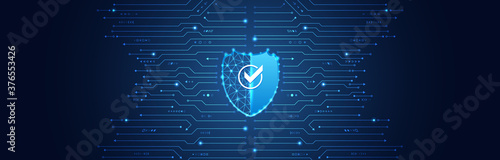 Fotografía Data protection, privacy, and internet security concept