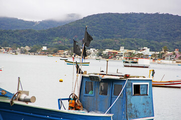 Wall Mural - fisherman's boat