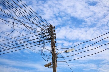 high voltage power lines