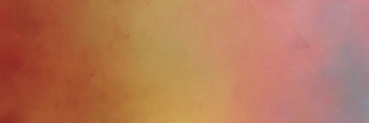 Poster - abstract colorful gradient background and peru, sienna and rosy brown colors. can be used as card, banner or header