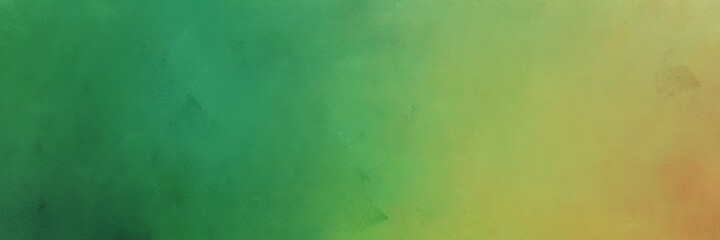 Fototapete - abstract colorful gradient background and sea green, dark khaki and medium sea green colors. can be used as poster, background or banner