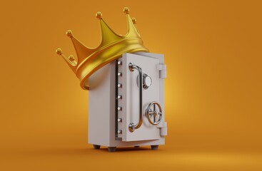 Sticker - Safe with crown