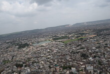 Jaipur City Arial View From Nahargarh Fort
