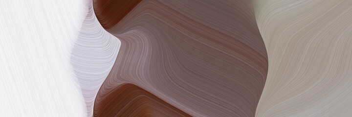 Leinwandbilder - abstract moving banner design with gray gray, lavender and old mauve colors. fluid curved lines with dynamic flowing waves and curves for poster or canvas