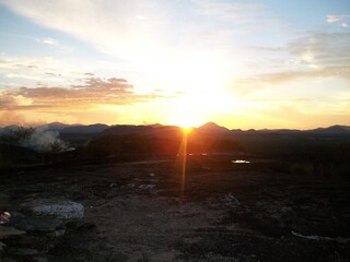 por do sol no brasil