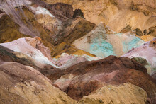 View Of Artist Palette In Death Valley National Park