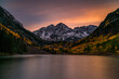 © Tandem Stock - Maroon Bells during sunset, Aspen, Colorado, USA