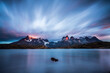 © Tandem Stock - Long exposure of clouds over Lake Pehoe