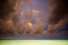 Rainbow Over The Sea Free Stock Photo - Public Domain Pictures