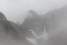 Clouds And Mist Over Arrigetch Peaks
