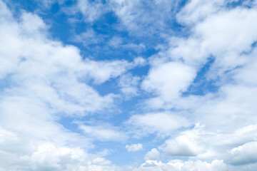 Wall Mural - beautiful blue sky clouds for background.