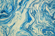 background of blue marbled Nepalese lokta paper Inspired from the grain of texture in granite stone