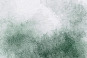 Wall Mural - Green watercolor abstract backround texture