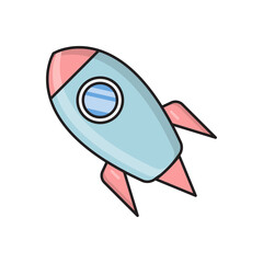 Sticker - spaceship