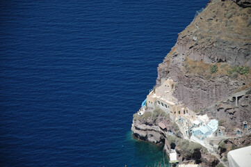 view of the sea from the sea