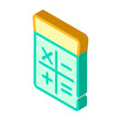 © sevector - calculator gadget isometric icon vector isolated illustration
