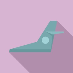 Poster - Aircraft repair fix icon. Flat illustration of aircraft repair fix vector icon for web design