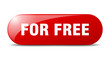 © Aquir - for free button. sticker. banner. rounded glass sign