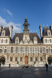 Fototapeta Paryż - City Hall (Hotel de Ville), Paris, France