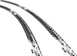 © miloje - Vector Print Textured Tire Track . Design Element .Bike thread silhouette