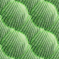 Wall Mural - Fabric Seamless. Lime Knitting Textures. Seafoam