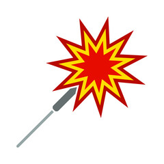 Sticker - Party Sparkler Icon